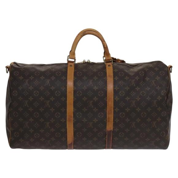 LOUIS VUITTON Monogram Keepall Bandouliere 60 Boston Bag M41412 - Picture 2 of 16